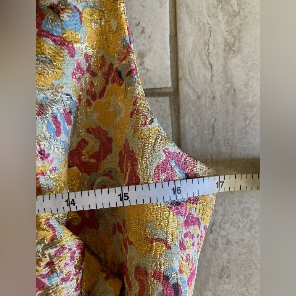 Zac Posen for Target floral brocade vintage style cocktail dress - Picture 3 of 5